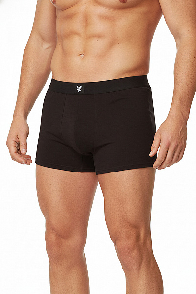 Lyle & Scott Pánské Bavlněné Boxerky černé Velikost EU Xl