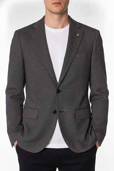 Pánské Sako Vzorované Elegantní Moderní Vel. S