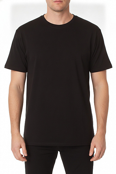 URBAN CLASSICS Pánské černé Tričko S Krátkým Rukávem Basic Oversize Velikost EU 5XL
