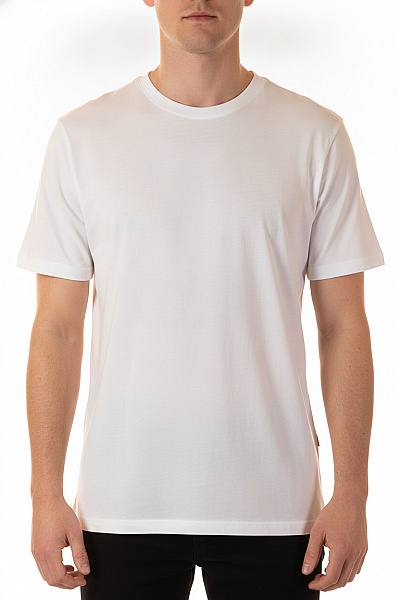URBAN CLASSICS Pánské Tričko S Krátkým Rukávem Bílé Basic Bavlna Velikost Xl