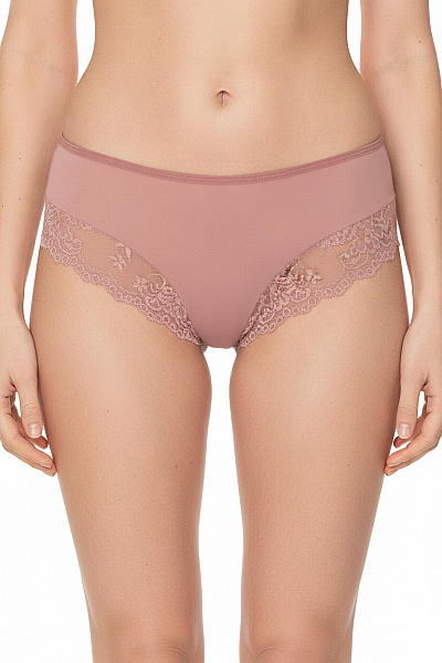 Hunkemoller Růžové Krajkové Kalhotky Vel. M