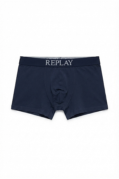 REPLAY Pánské Modré Boxerky Velikost XS