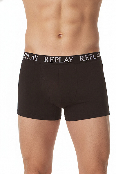REPLAY Pánské Boxerky černé