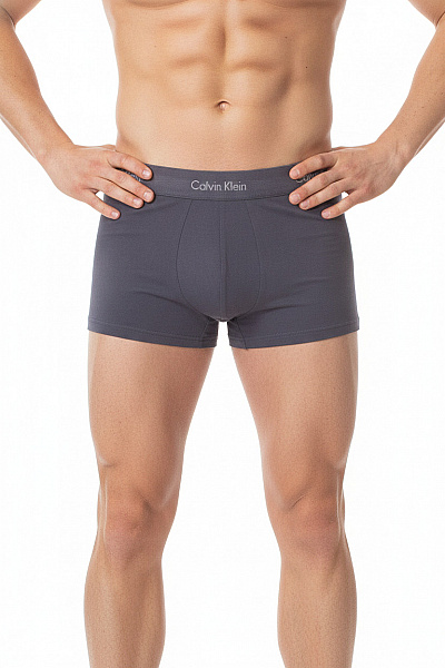 Calvin Klein Pánské Boxerky Bavlněné šedé Velikost L