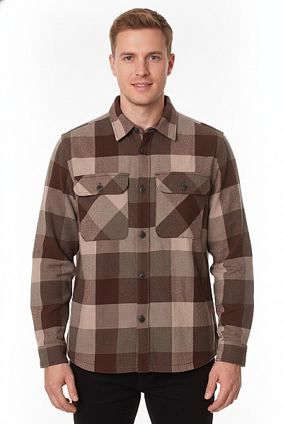 JACK & JONES Pánská Kostkovaná Košile S Dlouhým Rukávem Ležérní Bavlněná Vel. M