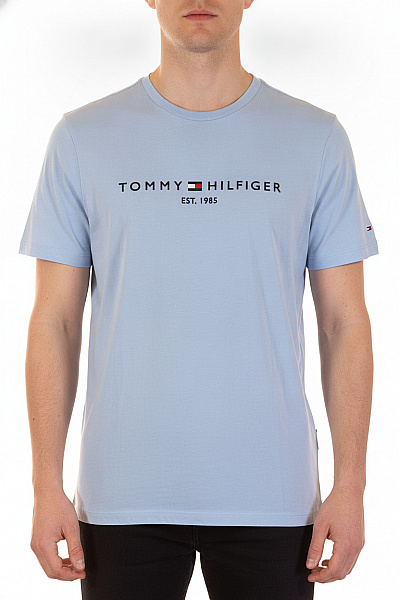 TOMMY HILFIGER Tričko S Krátkým Rukávem A Potiskem Vel. XL