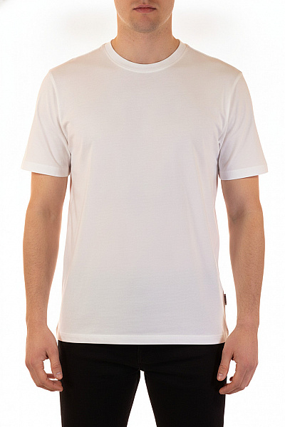 ONLY & SONS Pánské Bílé Tričko S Krátkým Rukávem Basic Velikost EU M