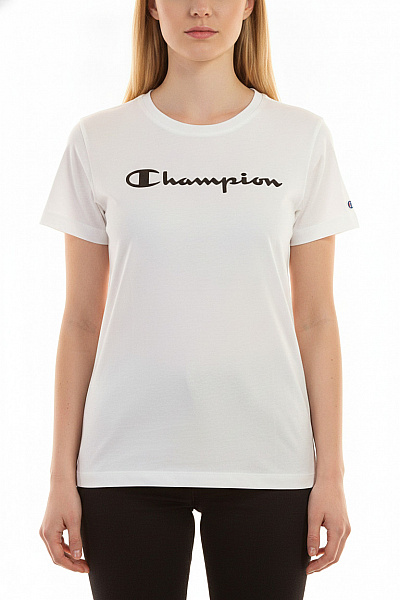 Champion Dámské Tričko S Krátkým Rukávem A Nápisem Vel. M