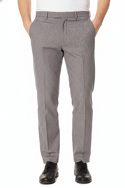 Club Monaco Pánské Lněné Kalhoty Elegantní Rovné Volnočasové Vel. 36/32