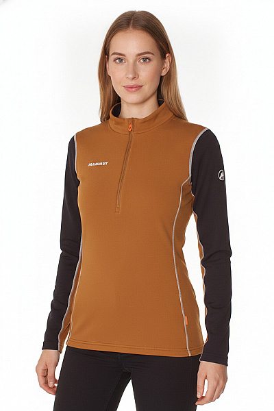 MAMMUT Dámská Funkční Mikina S Dlouhým Rukávem Na Zip Outdoor Velikost S