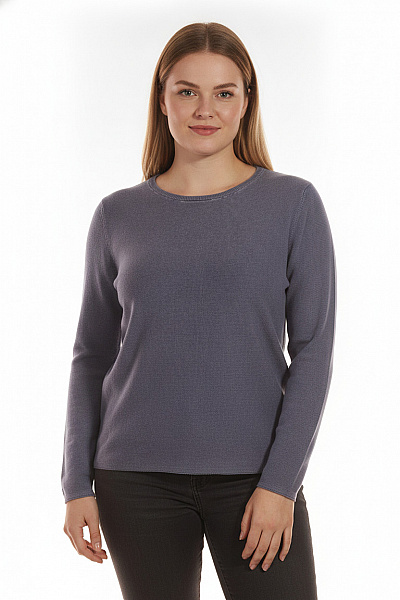 Camel Active Dámský Bavlněný Pulovr Basic šedý Velikost Xl
