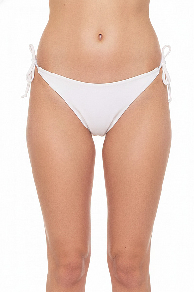Hunkemoller Bikiny Kalhotky Na Zavazování Bílé Velikost EU XS
