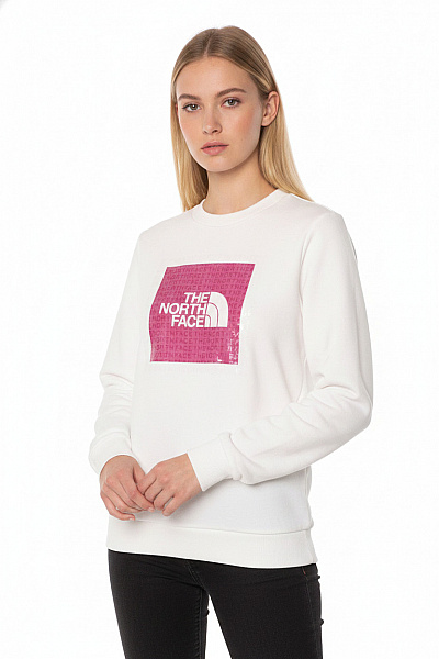 THE NORTH FACE Dámská Mikina S Dlouhým Rukávem A Potiskem Vel. S
