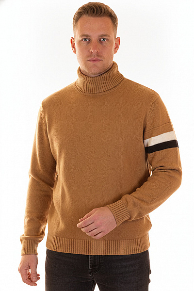 Hugo Boss Pánský Vlněný Rolák S Pruhy Vel. EU XXL