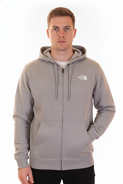 THE NORTH FACE Pánská Mikina S Kapucí Na Zip šedá Vel. M