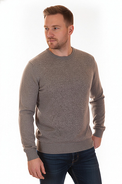 MAX TONSO CASHMERE Pánský Kašmírový Svetr Přes Hlavu Elegantní Podzimní Jarní Basic Vel. EU XL