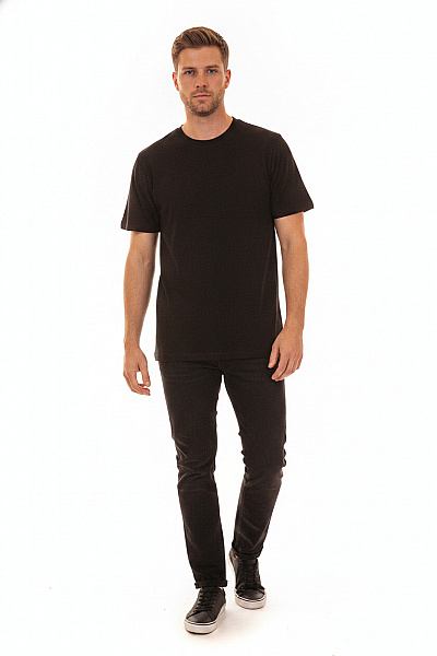 Hugo Boss Pánské Tričko S Krátkým Rukávem Basic černé Vel. EU XXL