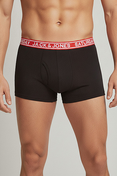JACK & JONES Pánské Spodní Prádlo černé Vel. L