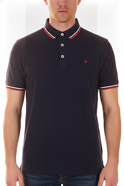 JACK & JONES Pánské Polo Tričko S Krátkým Rukávem A Límečkem Vel. XL