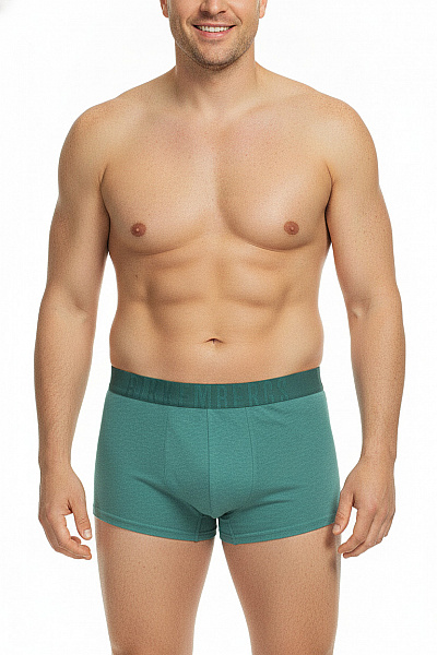BIKKEMBERGS Pánské Spodní Prádlo Zelené Měkké Vel. EU XXL