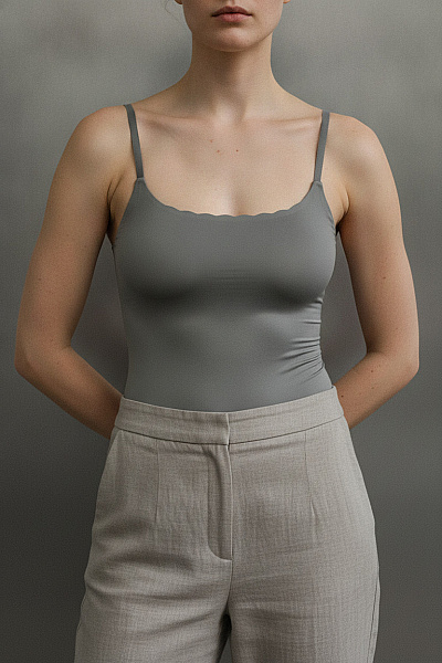Magic Body Fashion Dámské Khaki Tanga Vel. EU S
