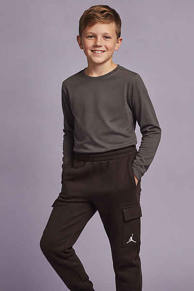 Nike Dětské Chlapecké Cargo Kalhoty Hnědé Vel. 110/116