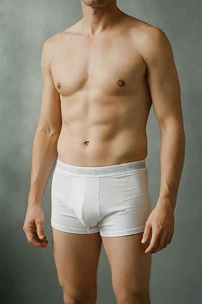 Calvin Klein Pánské Bavlněné Boxerky Měkké Bílé Velikost EU XL