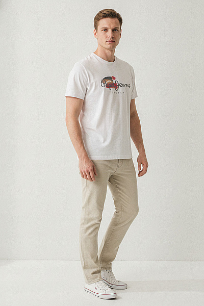 Pepe Jeans Tričko S Krátkým Rukávem A Potiskem Vel. L