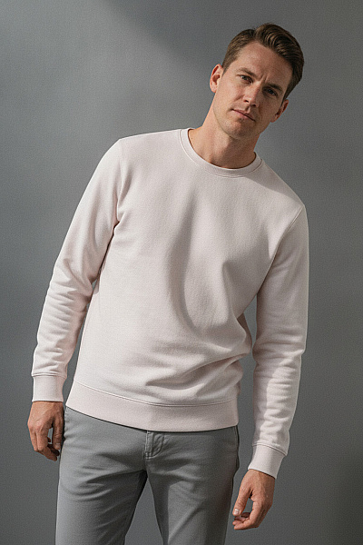 ONLY & SONS Pánská Bavlněná Mikina Crewneck Bez Potisku Vel. XL