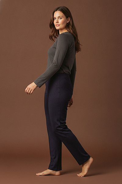 Curvy Me Černé Dámské Elegantní Kalhoty S Vysokým Pasem Vel. 46