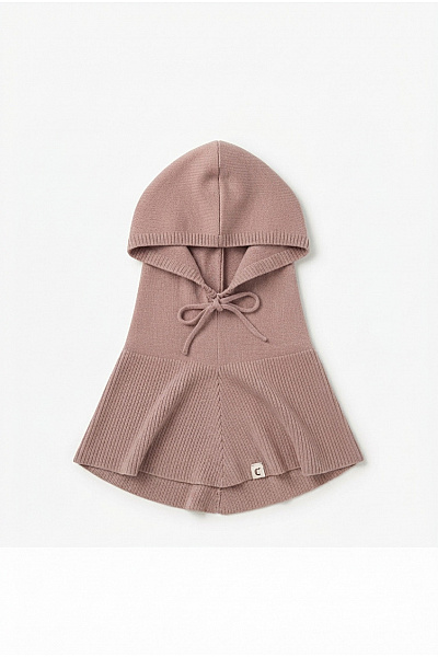 C'est Tout Vlněná Dětská Kukla S Kapucí Růžová Vel. One Size