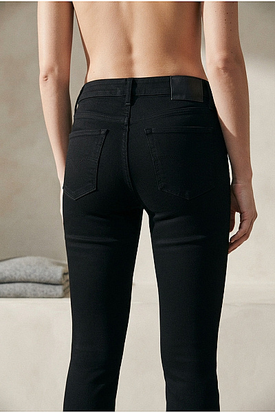 G-Star Černé Bavlněné Skinny Džíny S Vysokým Pasem Velikost W28 L34