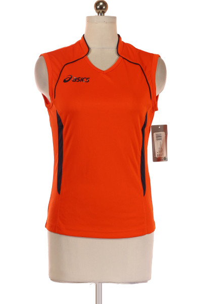 Sportovní Oranžové Dámské Tričko Asics