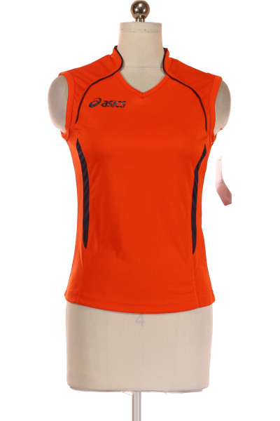 Sportovní Oranžové Dámské Tričko Asics