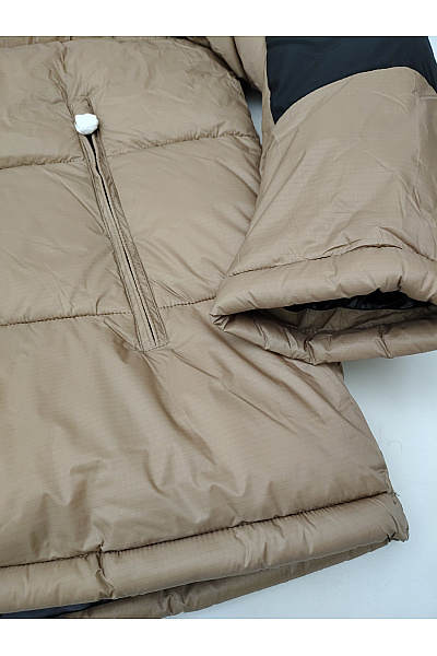 Champion Pánská zimní prošívaná puffer bunda khaki se zipem a kapucí Vel. 2XL | champion | obrázek 7