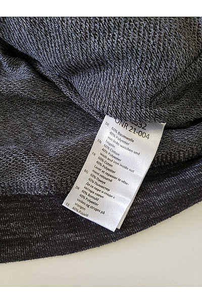URBAN CLASSICS Dámská bavlněná mikina s kapucí prodloužená přes hlavu šedá Vel. M | URBAN CLASSICS | obrázek 4