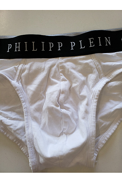 Philipp Plein Bílé pánské bavlněné spodní prádlo slipy | Philipp Plein | obrázek 3