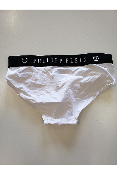 Philipp Plein Bílé pánské bavlněné spodní prádlo slipy | Philipp Plein | obrázek 6