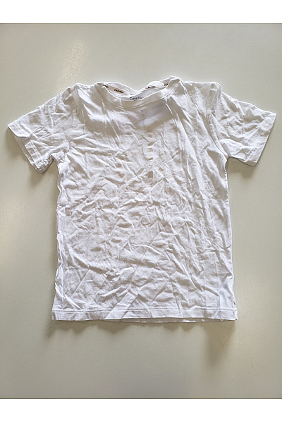 Calvin Klein Dívčí bavlněné tričko s krátkým rukávem Vel. 140/152 | Calvin Klein | obrázek 2