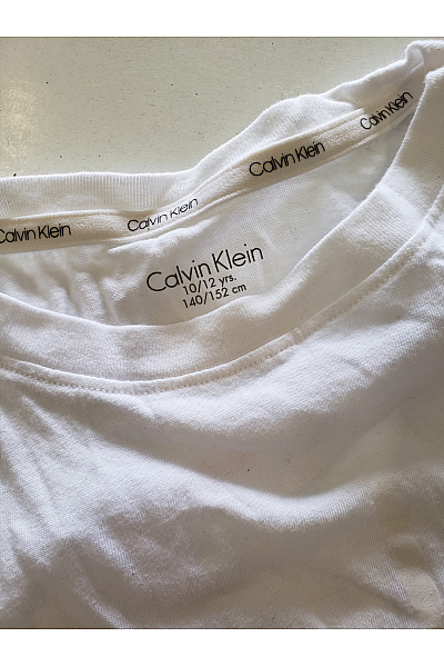 Calvin Klein Dívčí bavlněné tričko s krátkým rukávem Vel. 140/152 | Calvin Klein | obrázek 4