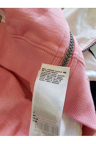 DESIGUAL Dívčí růžová mikina s kapucí a potiskem Vel. 98/104 | DESIGUAL | obrázek 6