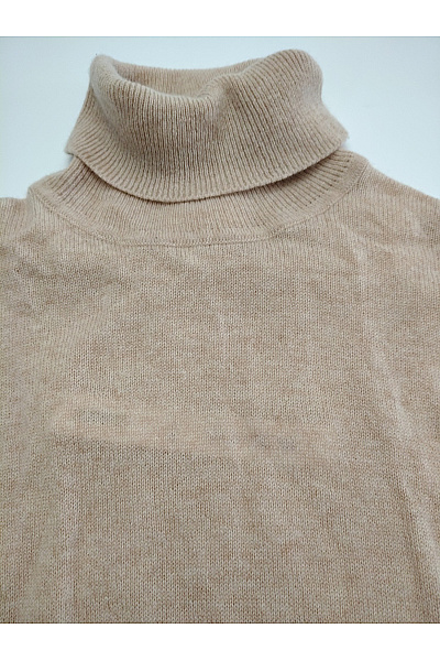 YOUR CASHMERE Pánský béžový kašmírový rolák basic Velikost S | YOUR CASHMERE | obrázek 3