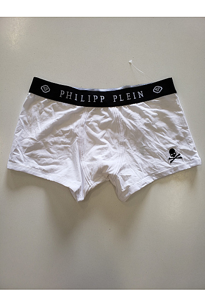 PHILLIP PLEIN Pánské Bavlněné Boxerky S Lebkou Vel. M