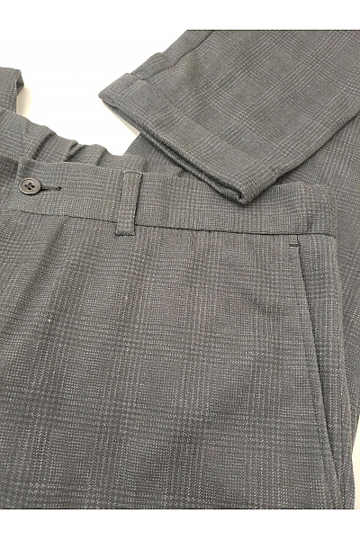 Duffel & Rums Pánský společenský oblek hnědý smart casual Velikost 50 | Duffel & Rums | obrázek 6
