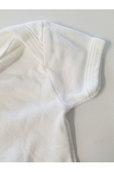 Petit-Bateau Dětské bavlněné body pro kojence bílé Velikost 3m | Petit-Bateau | obrázek 2