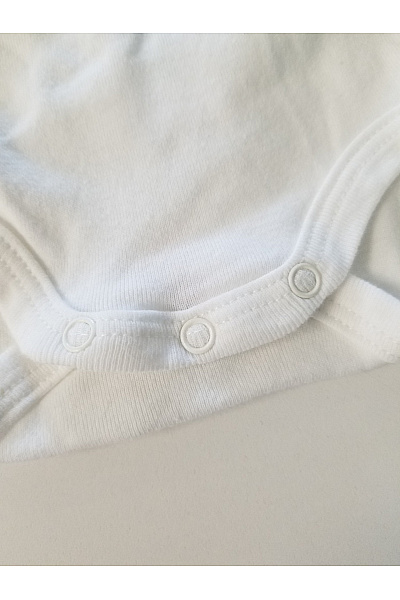 Petit-Bateau Dětské bavlněné body pro kojence bílé Velikost 3m | Petit-Bateau | obrázek 4