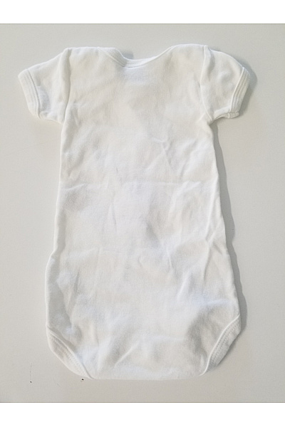 Petit-Bateau Dětské bavlněné body pro kojence bílé Velikost 3m | Petit-Bateau | obrázek 6