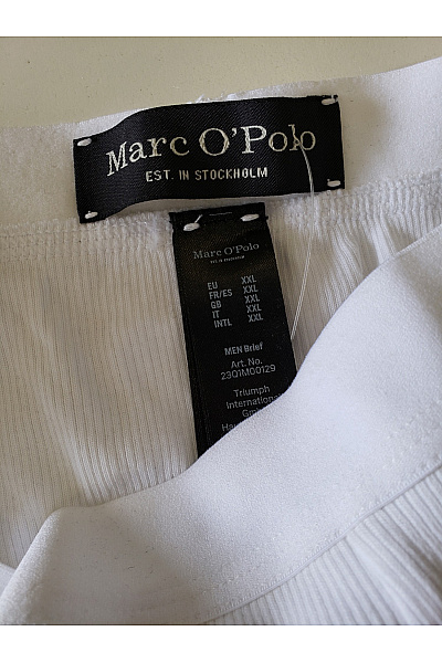 Marc O´Polo Pánské bavlněné boxerky bílé Velikost XXL | Marc O´Polo | obrázek 5