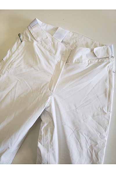 SCHOFFEL Dámské lyžařské kalhoty bílé zimní voděodolné outdoorové Vel. 72 | SCHOFFEL | obrázek 6