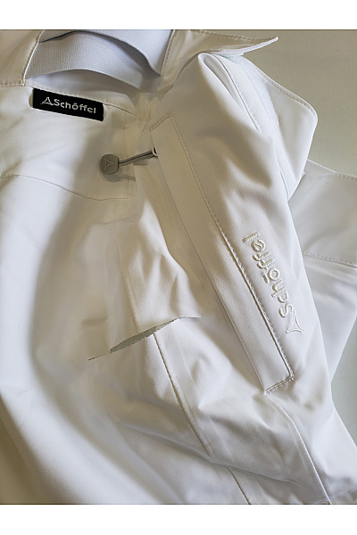 SCHOFFEL Dámské lyžařské kalhoty bílé zimní voděodolné outdoorové Vel. 72 | SCHOFFEL | obrázek 19